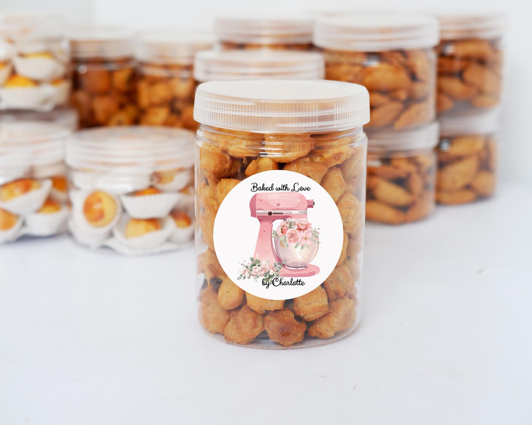Custom Bakery Stickers | Personalized Baked Goods Labels, Matte Finish ...
