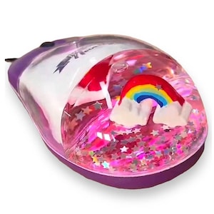 Ratón Frutiger Aero Liquid Aqua para ordenador, Y2K, accesorios para juegos, Kidcore