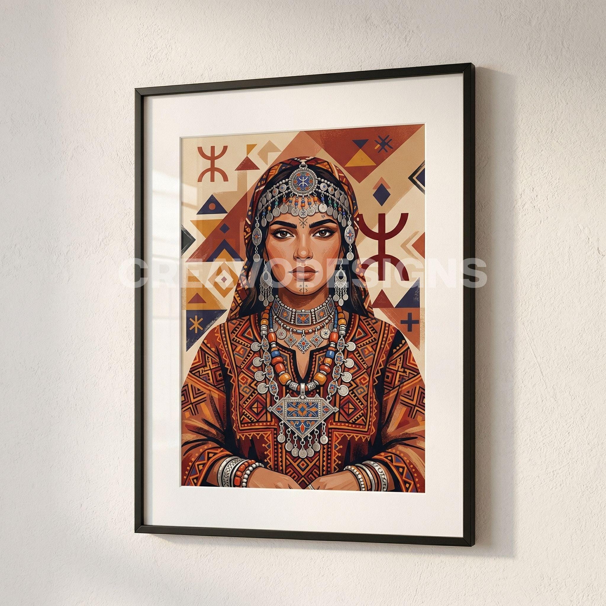 Amazigh Wall Art - Etsy