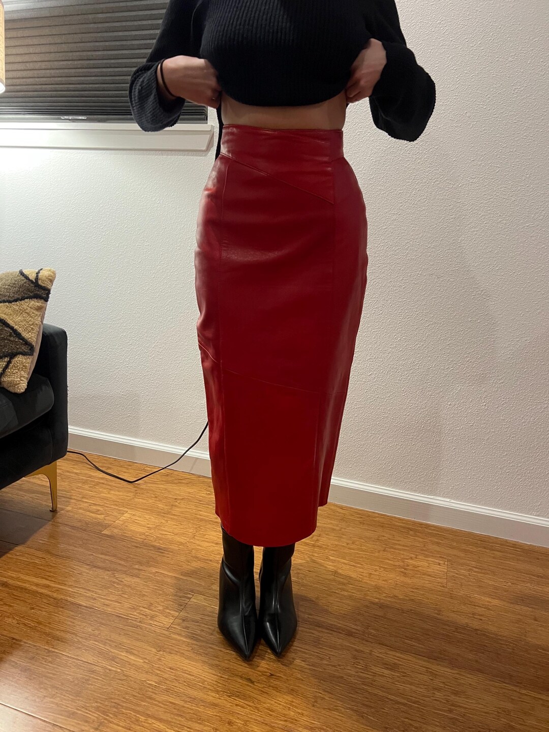 Red Lumberjack Women's Skirt