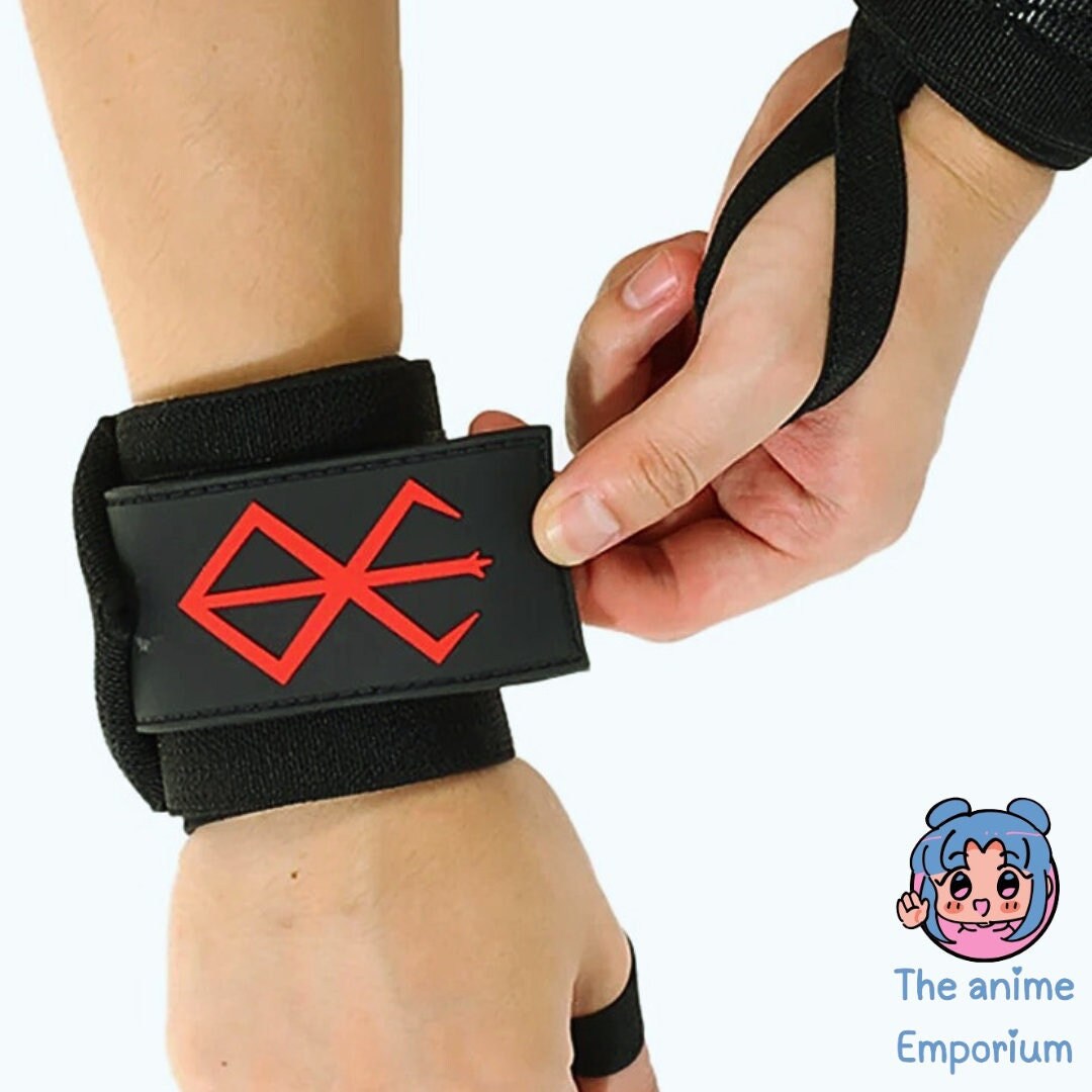 Berserk/akatsuki Weightlifting Wrist Wraps for Men & Women
