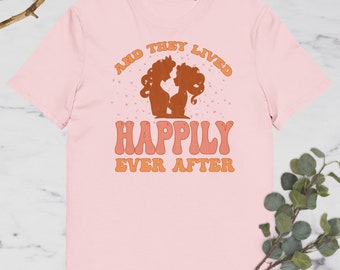 Happily Ever After Princess Tee - Organic Cotton Lesbian Shirt
