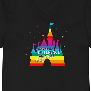 Unisex Short Sleeve V-Neck T-Shirt