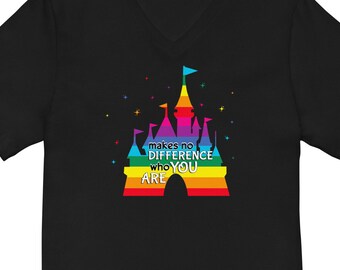 Unisex Short Sleeve V-Neck T-Shirt