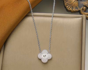 Clover Necklace Gold & Silver Plated  | Stainless Steel | Perfect Gift | Women's Jewellery | Necklace | Fashion Jewellery |