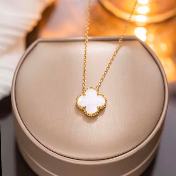 Clover Necklace 18K Gold Plated  | Stainless Steel | Perfect Gift | Women's Jewellery | Necklace | Fashion Jewellery |