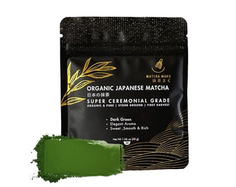 Japanese matcha- Super Ceremonial Grade 100% JAS Organic certified,From Uji Kyoto -Free Shipping