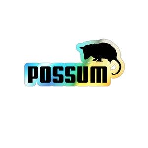 Phish &quot;Possum&quot; Shoe Brand Holo Stickers | Fan Art Design | Jam Band Sticker Pack | Multiple Sizes Available | Die Cut