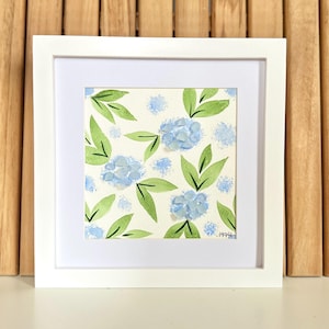 『Happy Rain & Hydrangeas.*』シーグラスアート Happy Rain & Hydrangeas.*』シーグラスアート Happy Rain