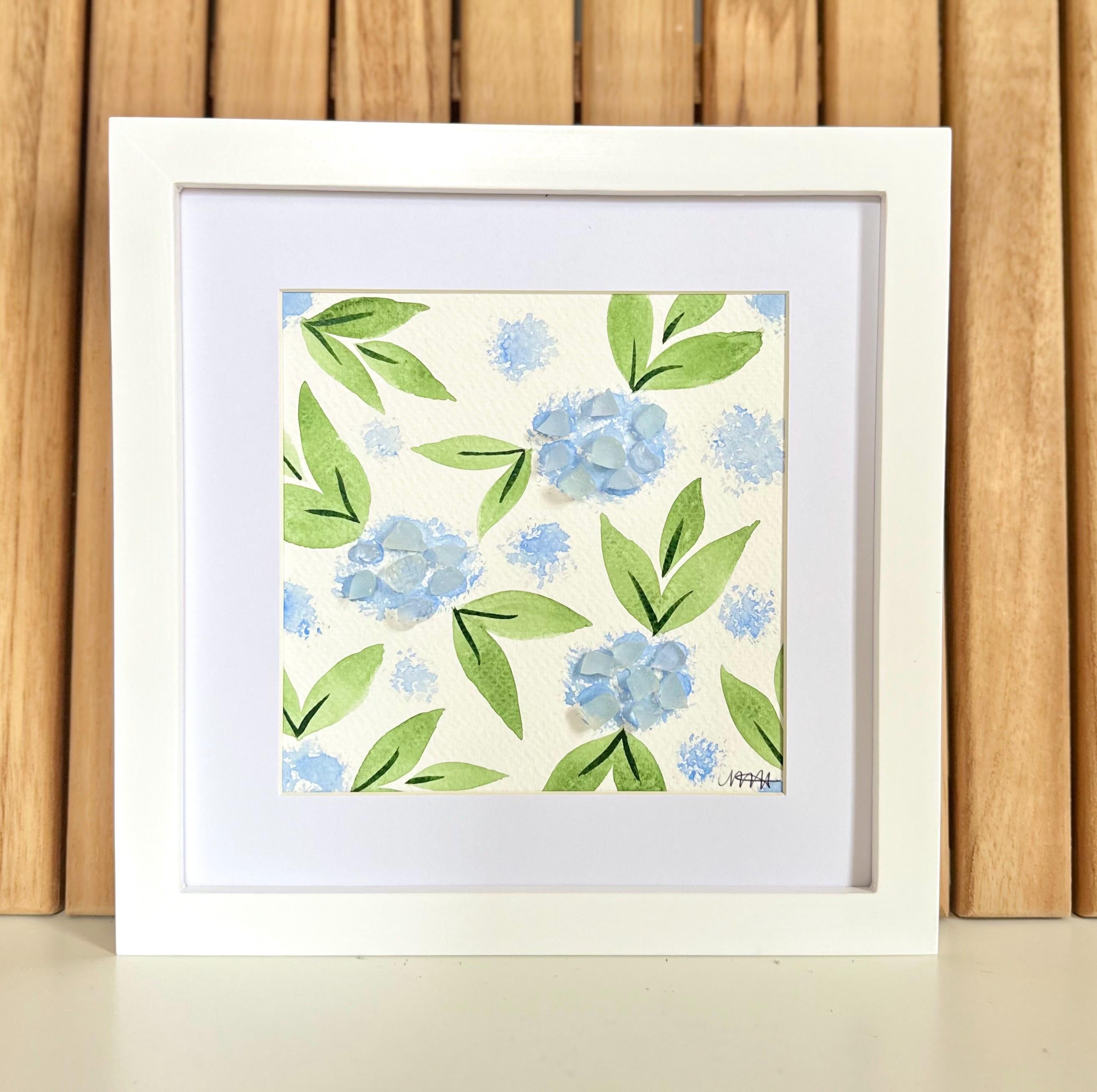 Hydrangea Seaglass - Etsy