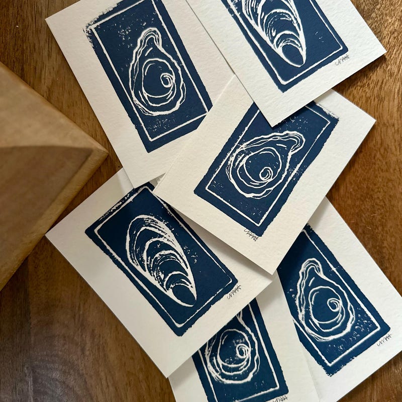 Block Prints Navy - Etsy