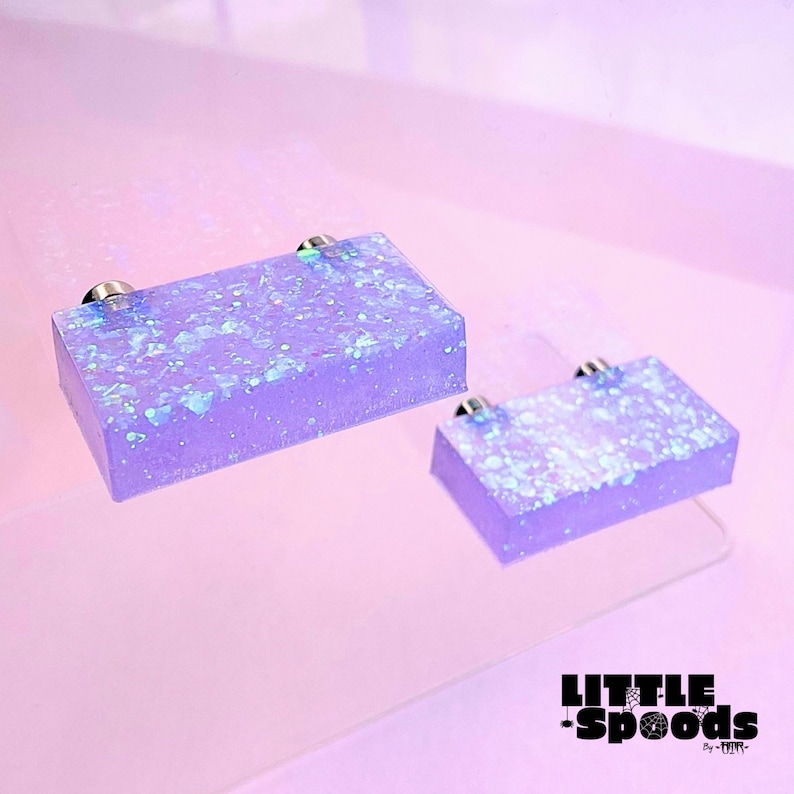 Jumping spider shelves | Glitter purple Jumping spider Ledges