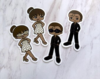 Fame and Fortune Fashion Mix and Match Die Cut Stickers
