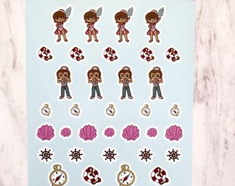 Nautical Summer Sticker Sheet – Sailor DD & Cole Designs
