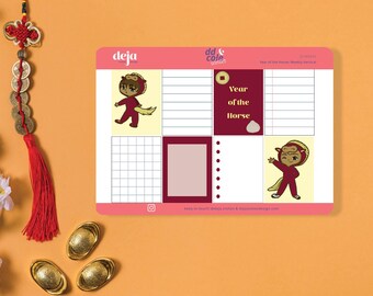 Year of the Horse | Lunar New Year Theme, Weekly Kit
