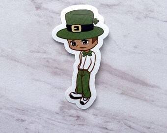 Die cut - St. Patrick's Day Cole with Hat