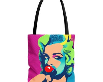 The Monroe Pink Tote Bag