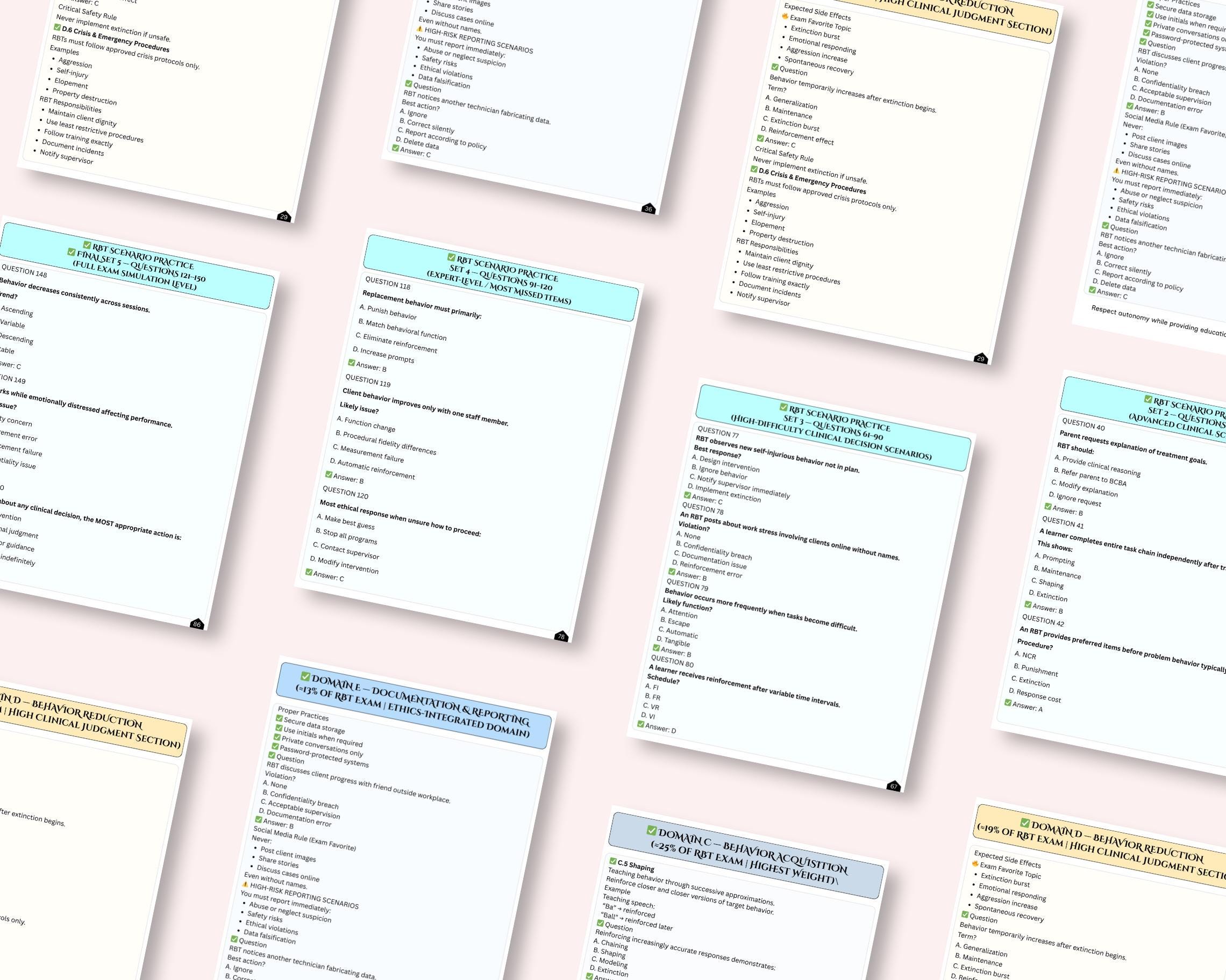 RBT Task List (3rd Edition) 2026 STUDY GUIDE - Etsy