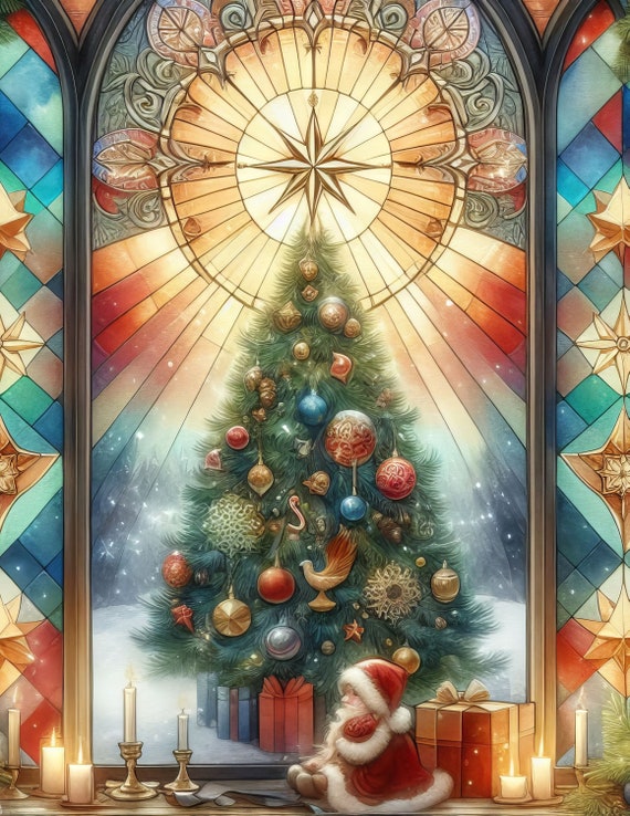 10 Décorations De Noël Vintage Verre Teinté Plastique 2 Pouces Lot Sapin