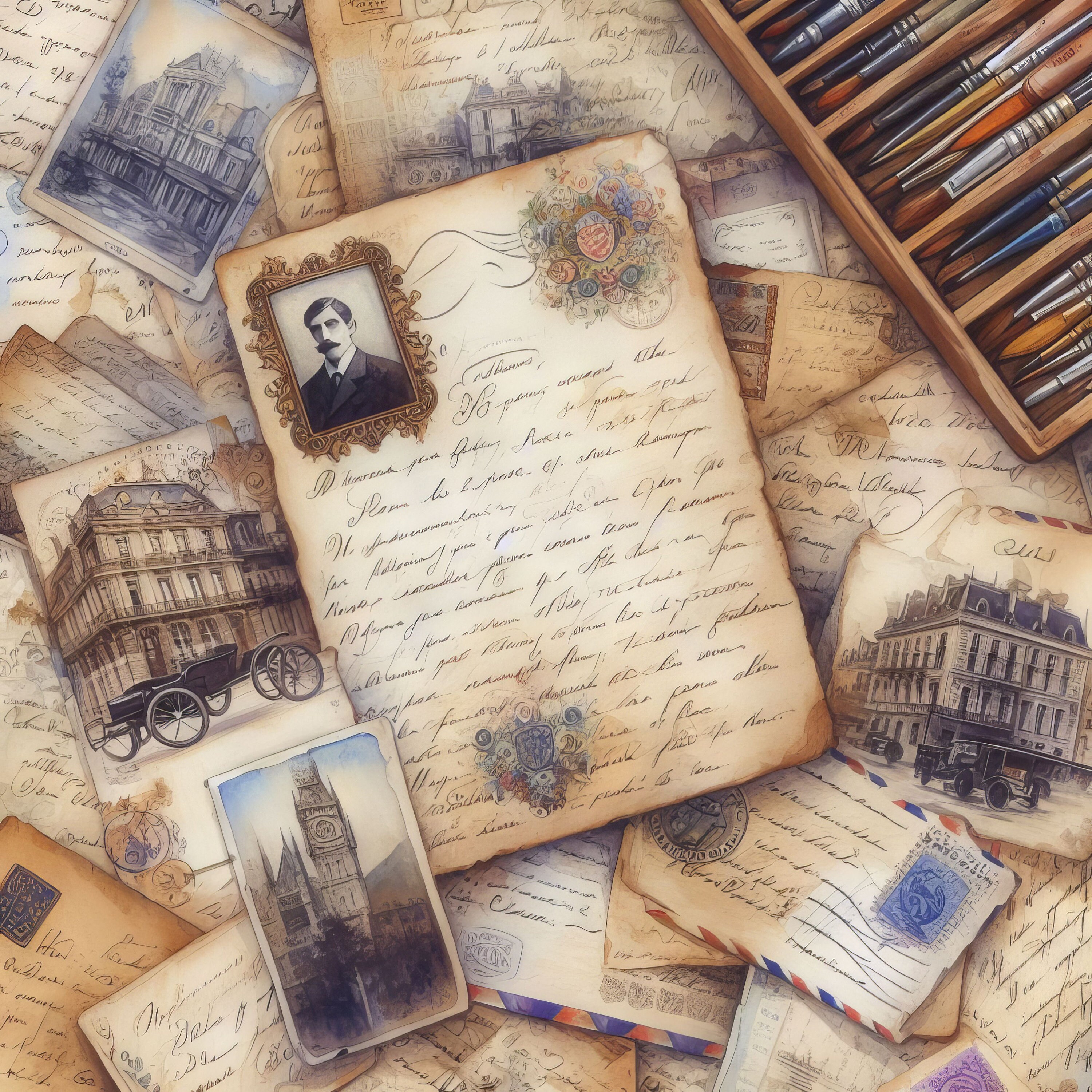 Memories: Clip Art 0 High Res Watercolor Jpgs for Junk Journaling ...