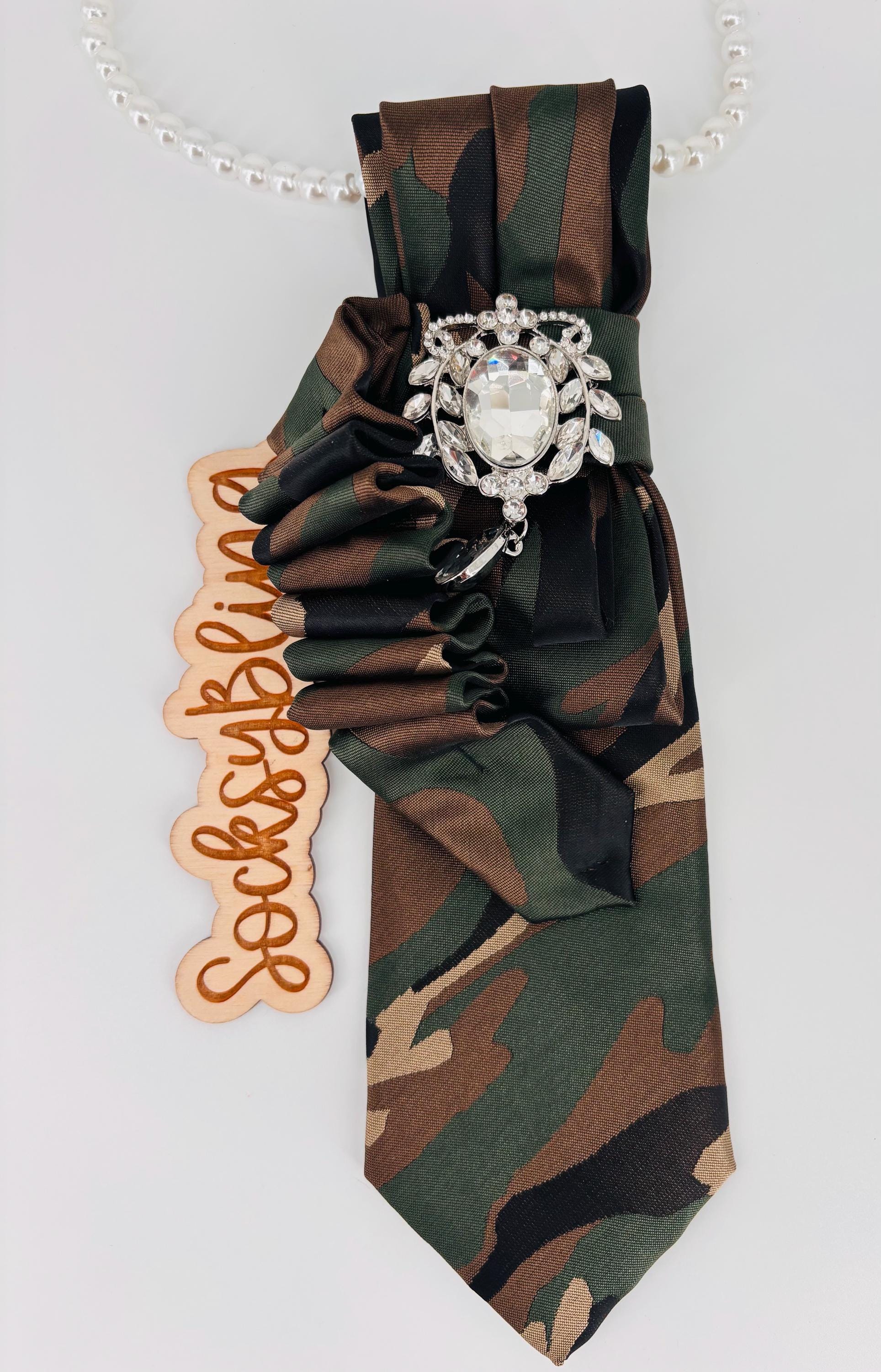 Brooch Necktie for Women - Etsy