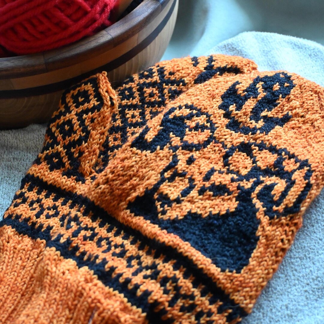 Aries Mitten Knitting Pattern PDF - Etsy Canada