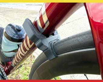 3D Printable Bike Handlebar Stabilizer | Tire-to-Frame Lock (STL Digital Download)