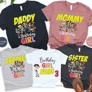 Toy Story Birthday Shirts for Family, Toy Story Shirts, Custom Toy Story Birthday Shirt, Toy Story Birthday Party Tee, Birthday Kids Shirt