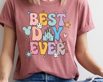 Disney Best Day Ever Shirt, Disneyworld Family Shirt, Disney Vacation Shirt, Disneyland Shirt, Retro Disney Shirt, Magic Kingdom Shirt