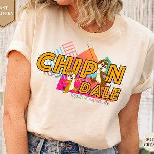 Chip n Dale Rescue Ranger Shirt, Disney Character Shirt, Chip and Dale Character Shirt, Chip n Dale Shirt, Disney Shirt, Rescue Ranger Shirt