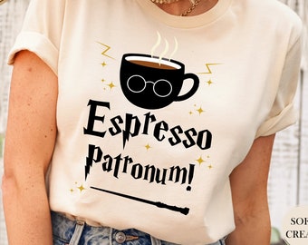 Funny Womens Espresso Patronum Cute Coffee T-Shirt Funny Womens Espresso Patronum Cute Coffee T-Shirt