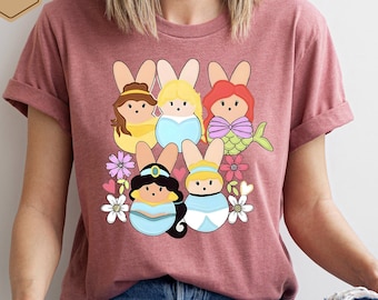 Easter Princess Girl Easter Peeps Shirt, Easter Princesses Shirt, Chilling With My Peeps, Cute Easter Shirt, Happy Easter Shirt, Easter Girl