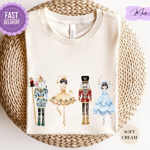 Christmas Nutcracker Shirt, Cute Christmas Shirt, Sugar Plum Fairy Shirt, Nutcracker Shirt, Christmas Shirt, Christmas Gift Kids Shirt