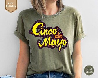 Cinco De Mayo Shirt, Mexican Fiesta Shirt, Mexican Festival Gift, Happy Cinco De Mayo Shirt, Mexican Shirts, Cinco De Mayo Fiesta Shirt