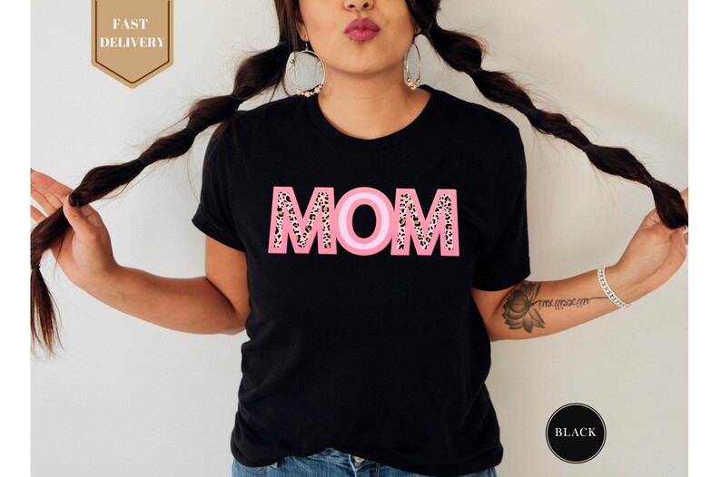 Leopard Mom Shirt, New Mom Gift, Mama Shirt, Mama Leopard Shirt, Mommy Shirt, Mom Shirt, Leopard Mama Shirt, Mothers Day Gift, Gift For Mom