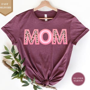 Leopard Mom Shirt, New Mom Gift, Mama Shirt, Mama Leopard Shirt, Mommy Shirt, Mom Shirt, Leopard Mama Shirt, Mothers Day Gift, Gift For Mom