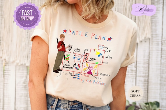 Home Alone Battle Plan T-Shirt Home Alone Battle Plan T-Shirt