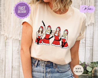 Mean Girl Christmas Shirt, Merry Fetchmas Shirt, Merry Christmas Shirt, Women's Christmas Shirt, Mean Girls Fan Shirt, Christmas Party Shirt