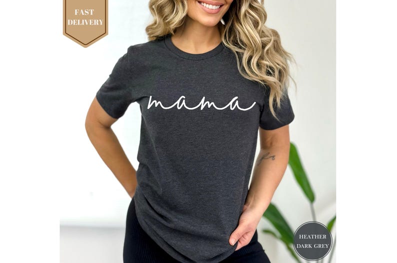 Mama T-Shirt, Minimalist Mama Shirt, Mothers Day Shirt, Mother T-shirt, Mom Gift Shirt, Mama Shirts, Mommy Shirts, Mothers Day Gift Shirt