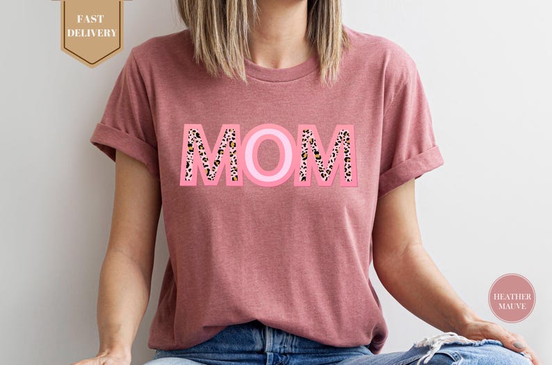 Leopard Mom Shirt, New Mom Gift, Mama Shirt, Mama Leopard Shirt, Mommy Shirt, Mom Shirt, Leopard Mama Shirt, Mothers Day Gift, Gift For Mom