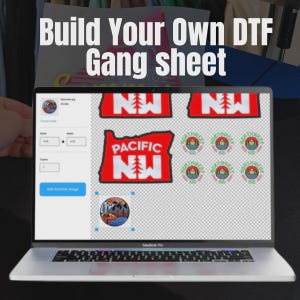 Custom DTF Gang Sheet Builder, Build Your own Gang sheet