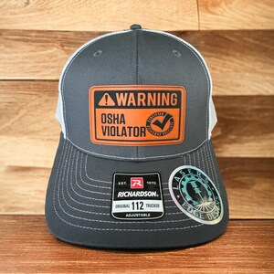 Warning OSHA Violator Hat