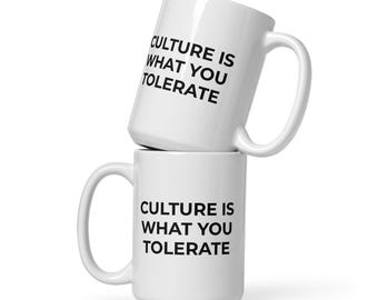 Taza de 433 ml con cita cultural: regalo de liderazgo, taza de café motivacional