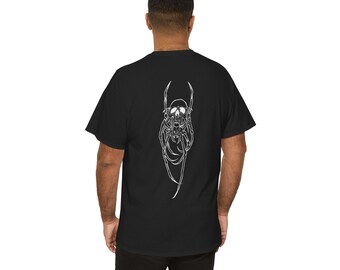 Spider Skull Gothic Shirt | Arachnid Anatomy Tattoo Style Tee