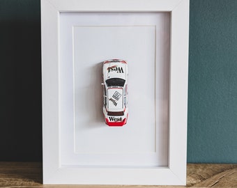 Mercedes Benz E190 EVO in a picture frame