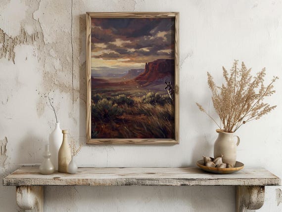 Desert Pronghorn Print