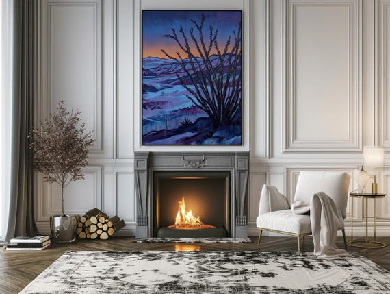 Desert Dusk Wall Art