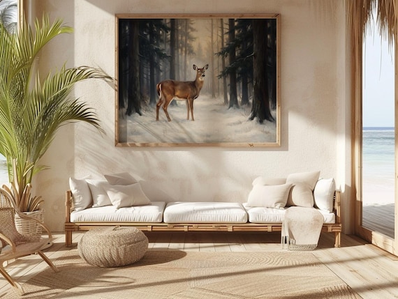 Winter Forest Art
