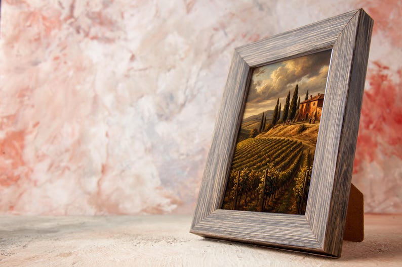 Thanksgiving Tuscan Vineyard Wall Art Printable