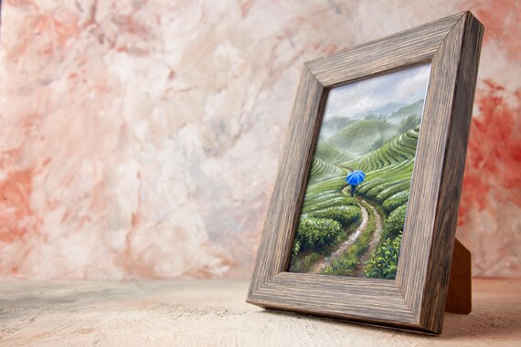 Tea Plantation Landscape Print